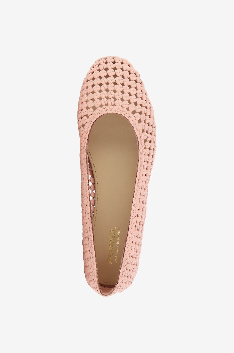 Ballerines en cuir véritable Flower