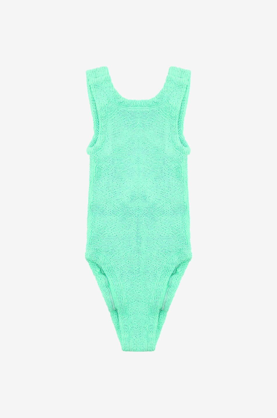 Classic baby seersucker one-piece swimsuit