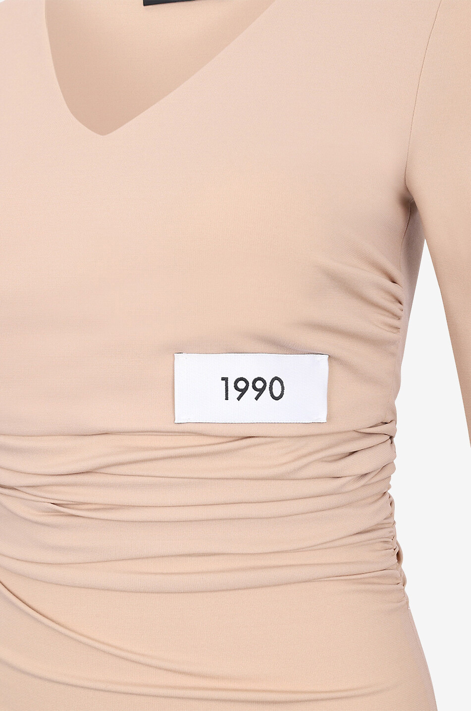 Robe mi-longue moulante à découpe en jersey Milano KIM D & G