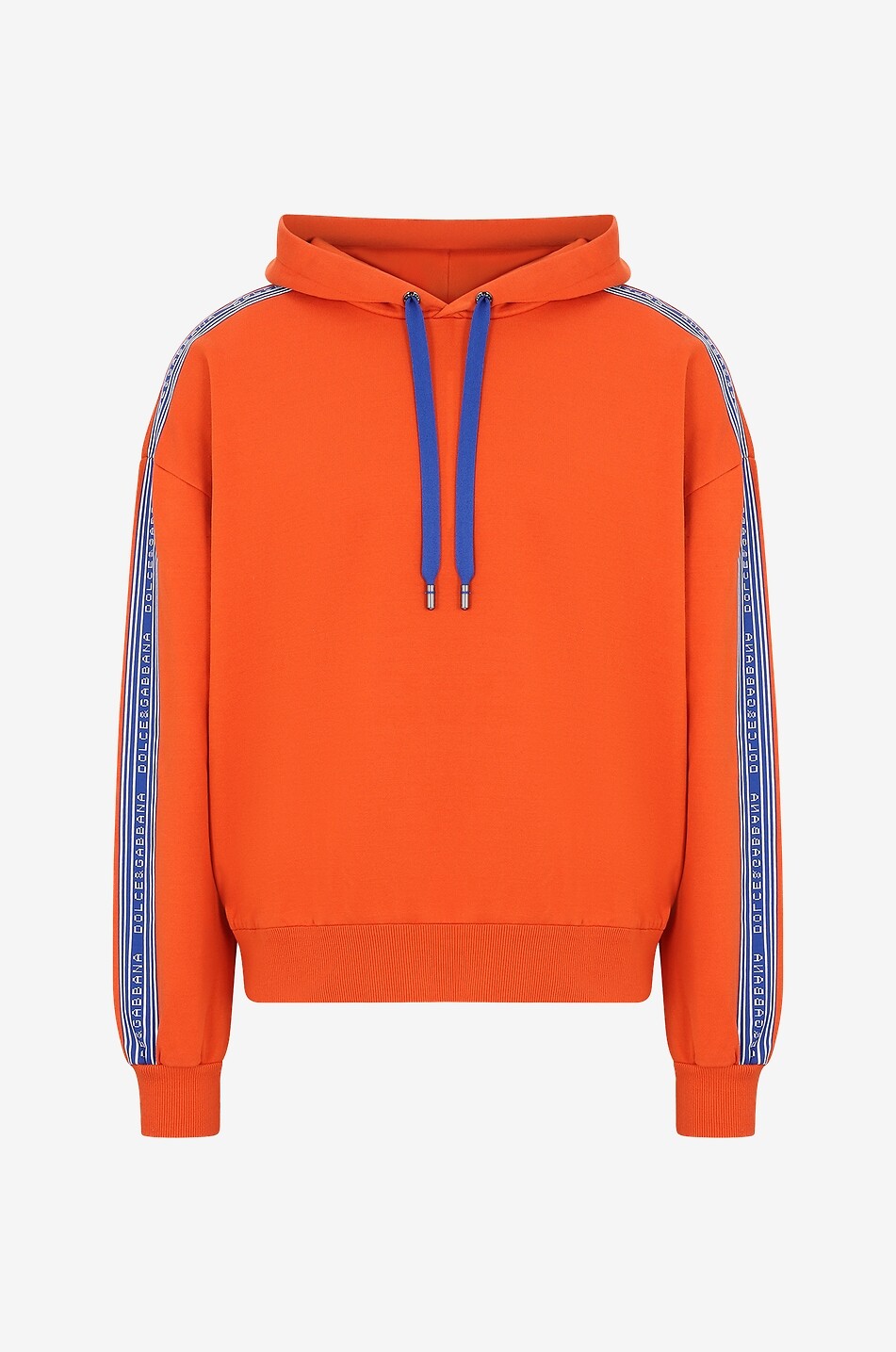 D&G ribbon boxy hooded sweatshirt