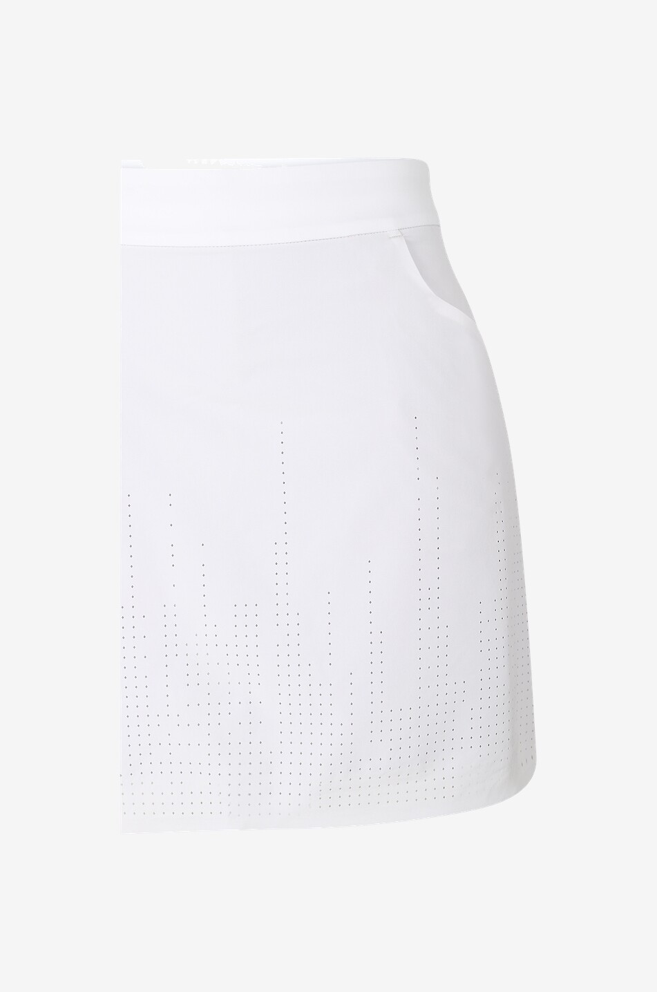 KJUS Perforierter Golf-Skort Salma Damen WEISS 3