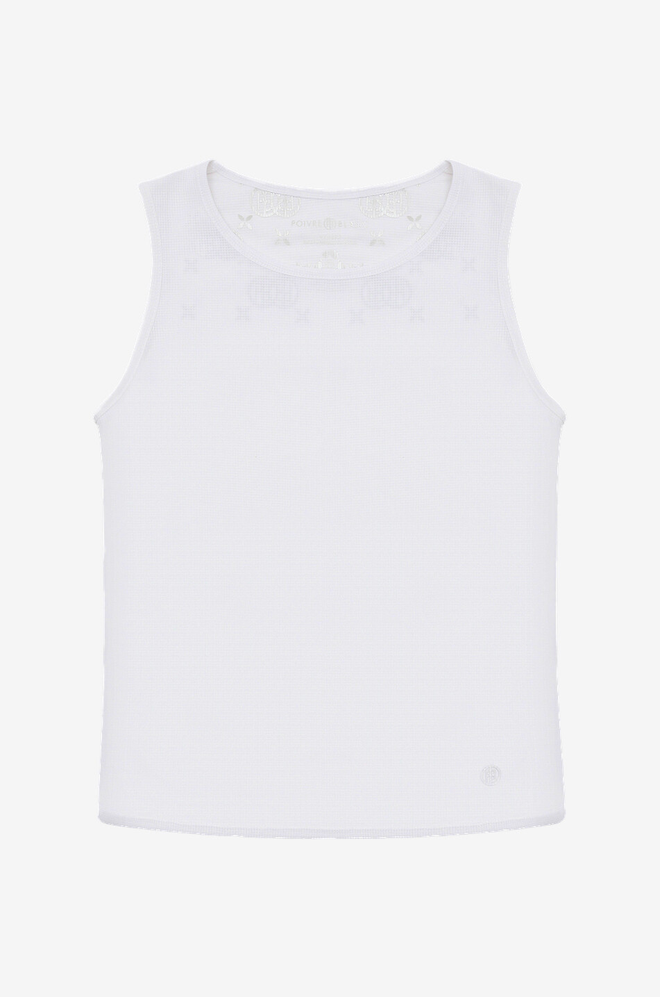 Mädchen-Tanktop aus Waffel-Jersey