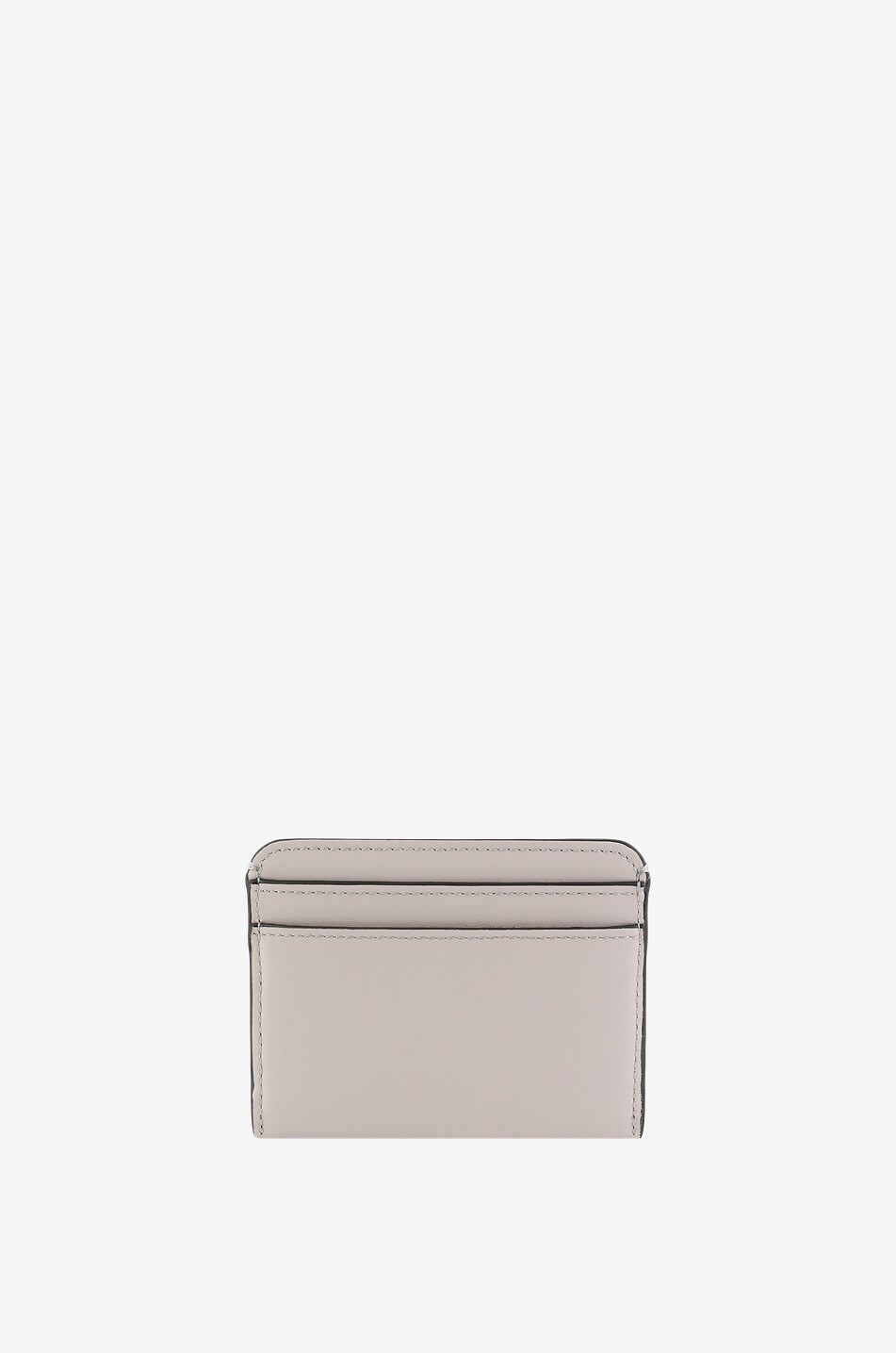 CHLOE Porte-cartes en cuir métallisé craquelé Chloé Sense Femme ARGENT 2