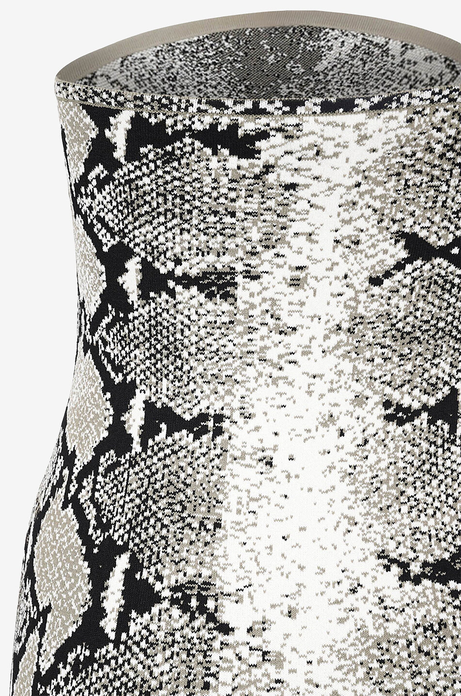 KHAITE Rumer strapless python jacquard midi dress Women MULTI COLOURED 5