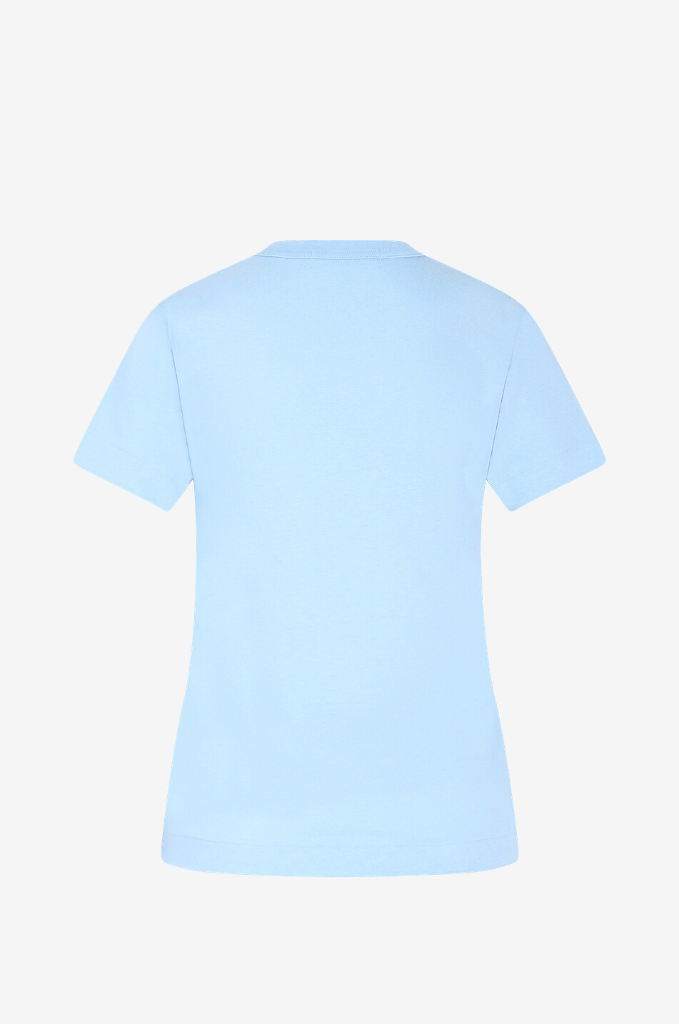 COMME DES GARCONS PLAY Kurzarm-T-Shirt mit Patch Red Heart Emblem Damen BLAU 2