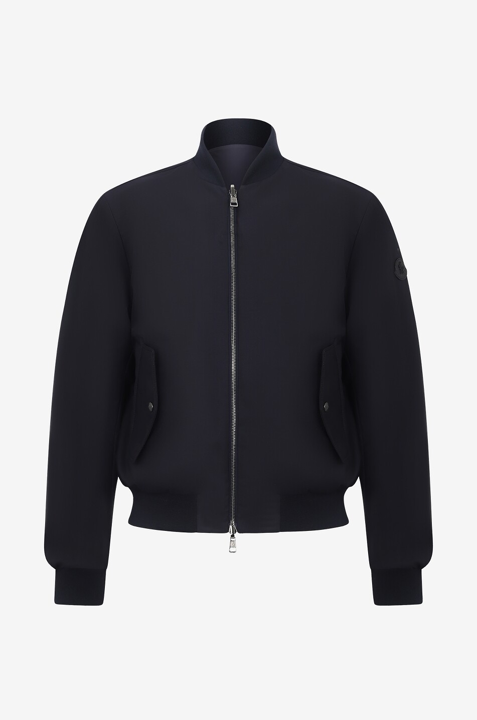 Barn reversible wool and nylon lightweight bomber jacket