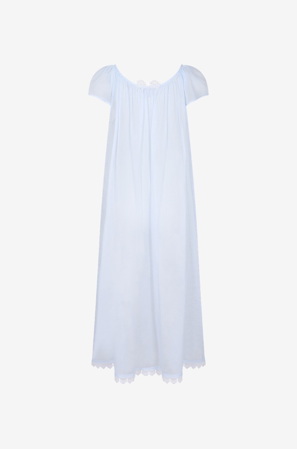 CELESTINE Chemise de nuit en coton Kiana Femme BLEU CLAIR 2