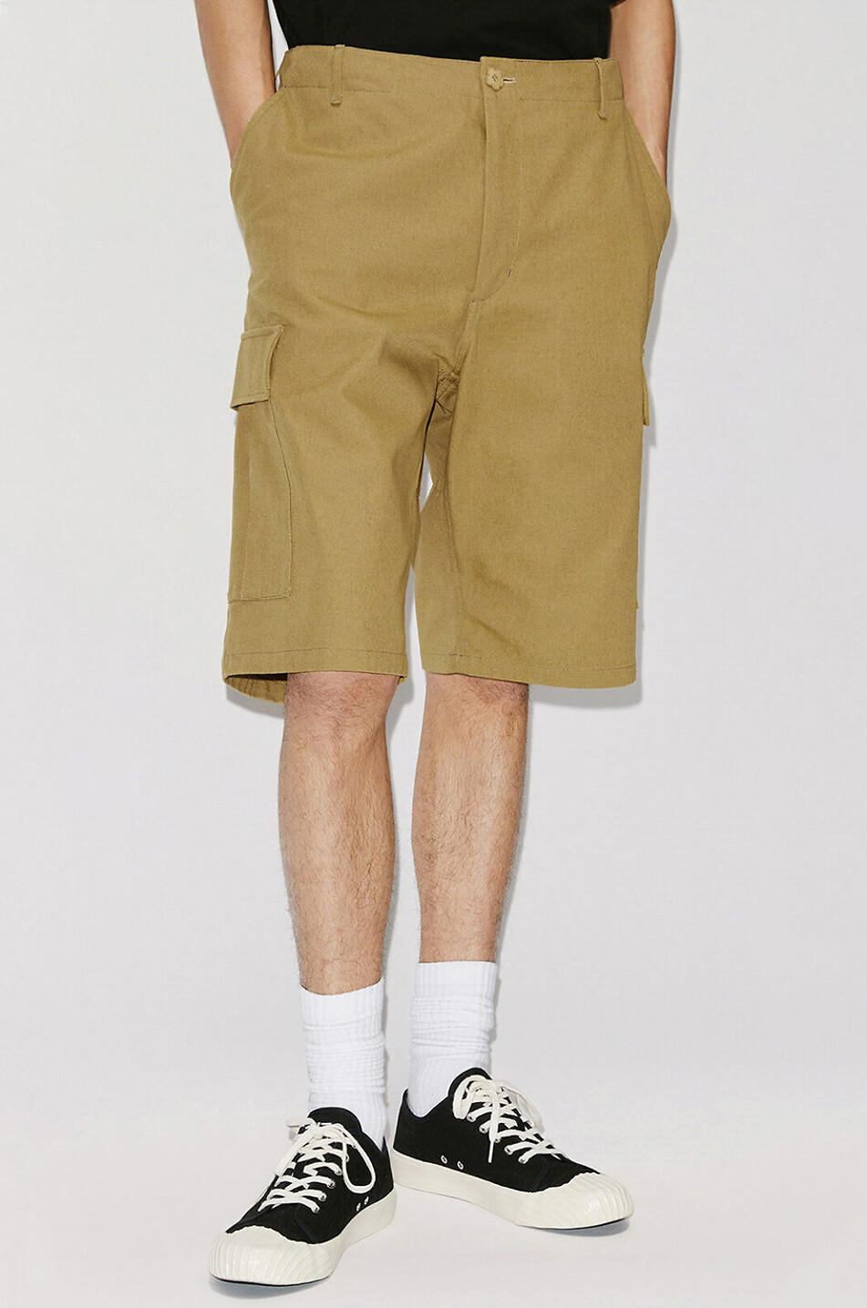 KENZO Bermuda cargo en coton Homme BEIGE 3
