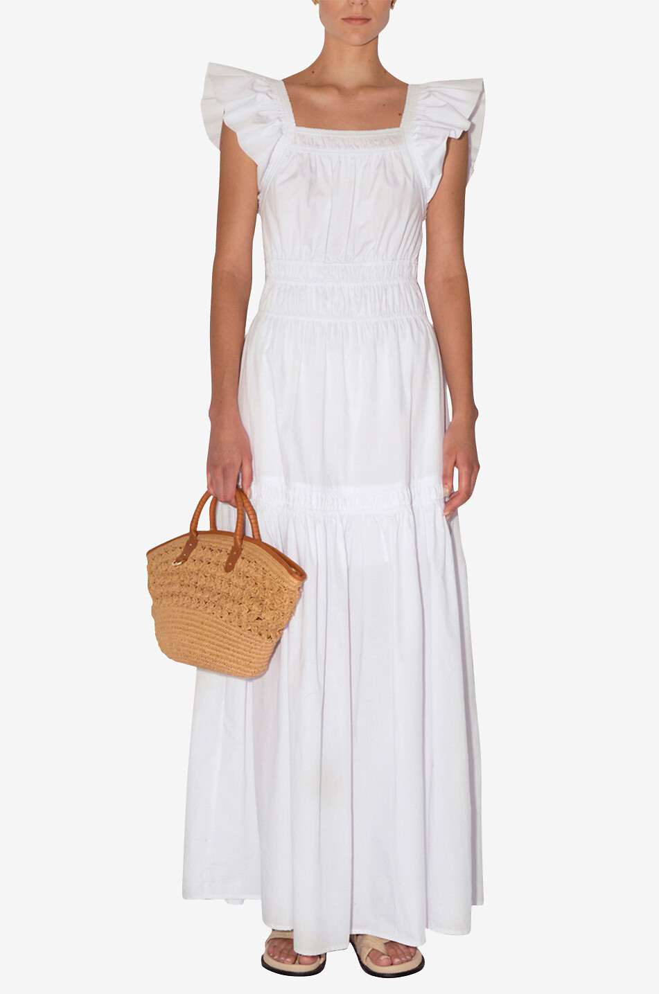 Robe longue en coton Aksu