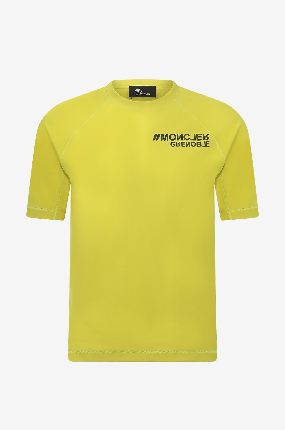 MONCLER GRENOBLE Day-Namic ventilated fitted T-shirt Men YELLOW 1
