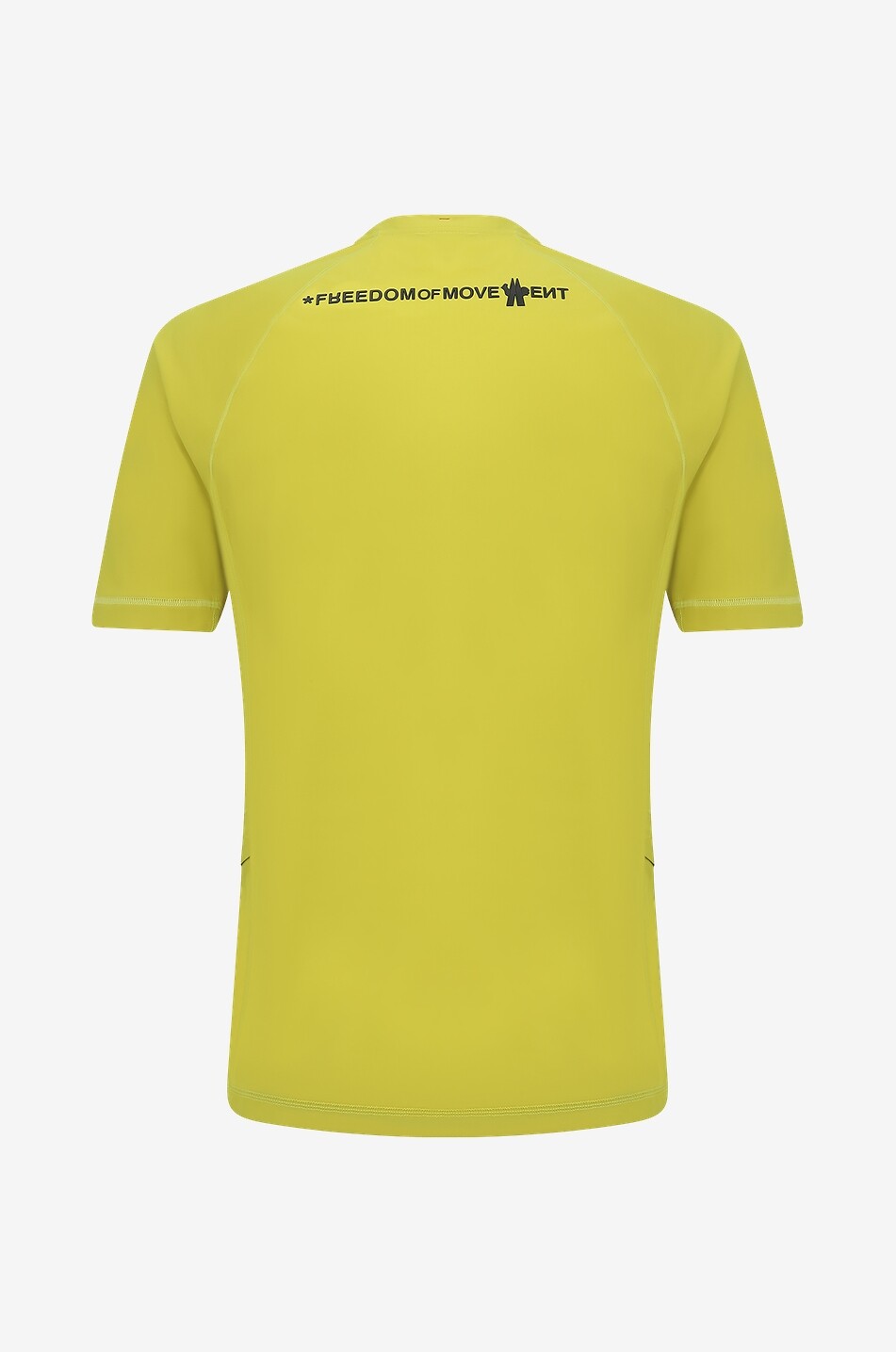MONCLER GRENOBLE Day-Namic ventilated fitted T-shirt Men YELLOW 2