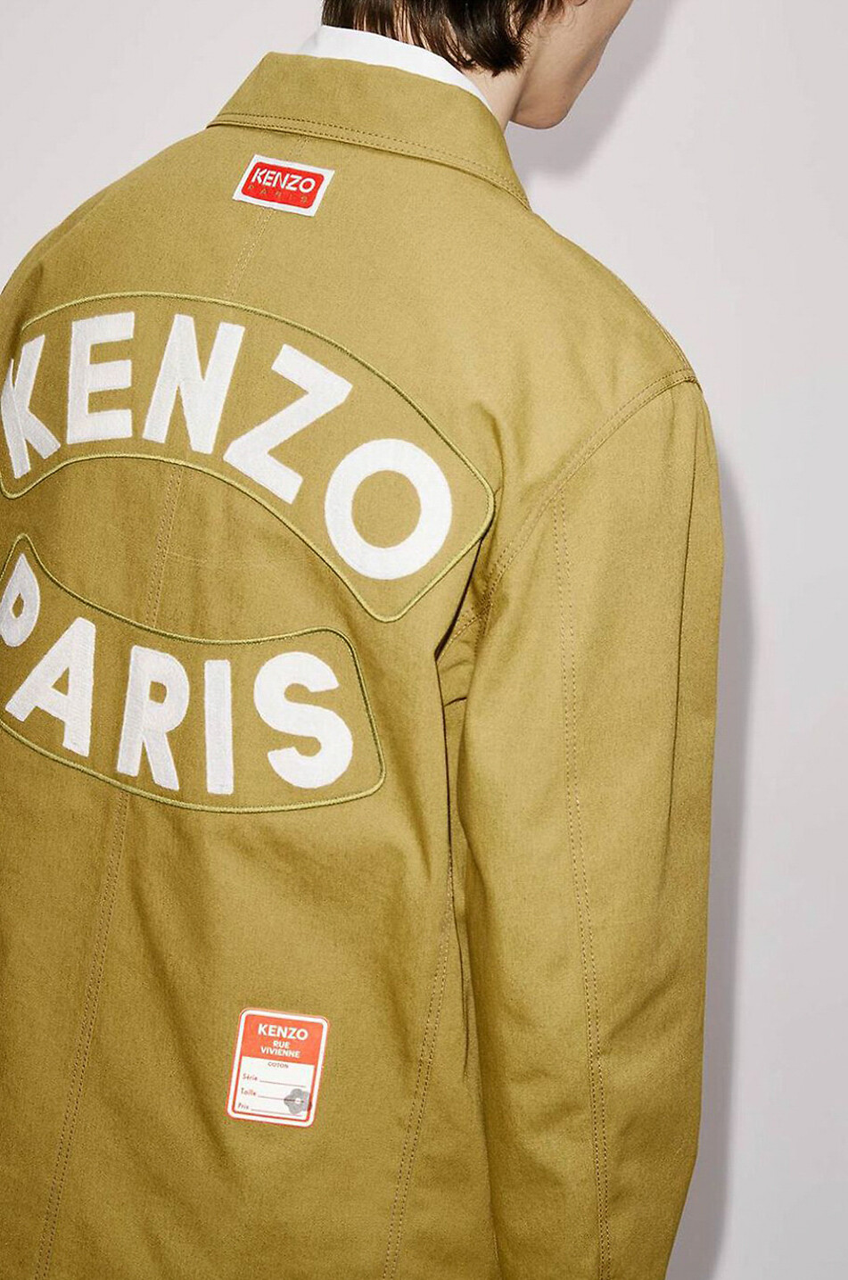 KENZO Kenzo Sailor canvas shirt jacket Men BEIGE 6