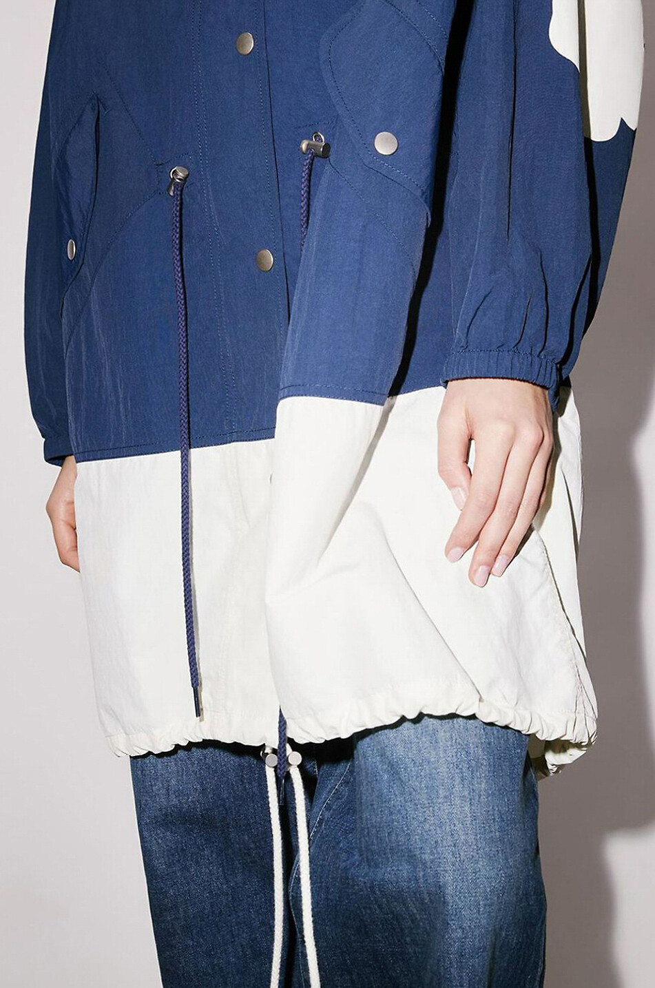 KENZO Veste coupe-vent en nylon Sailor Femme BLEU FONCE 6
