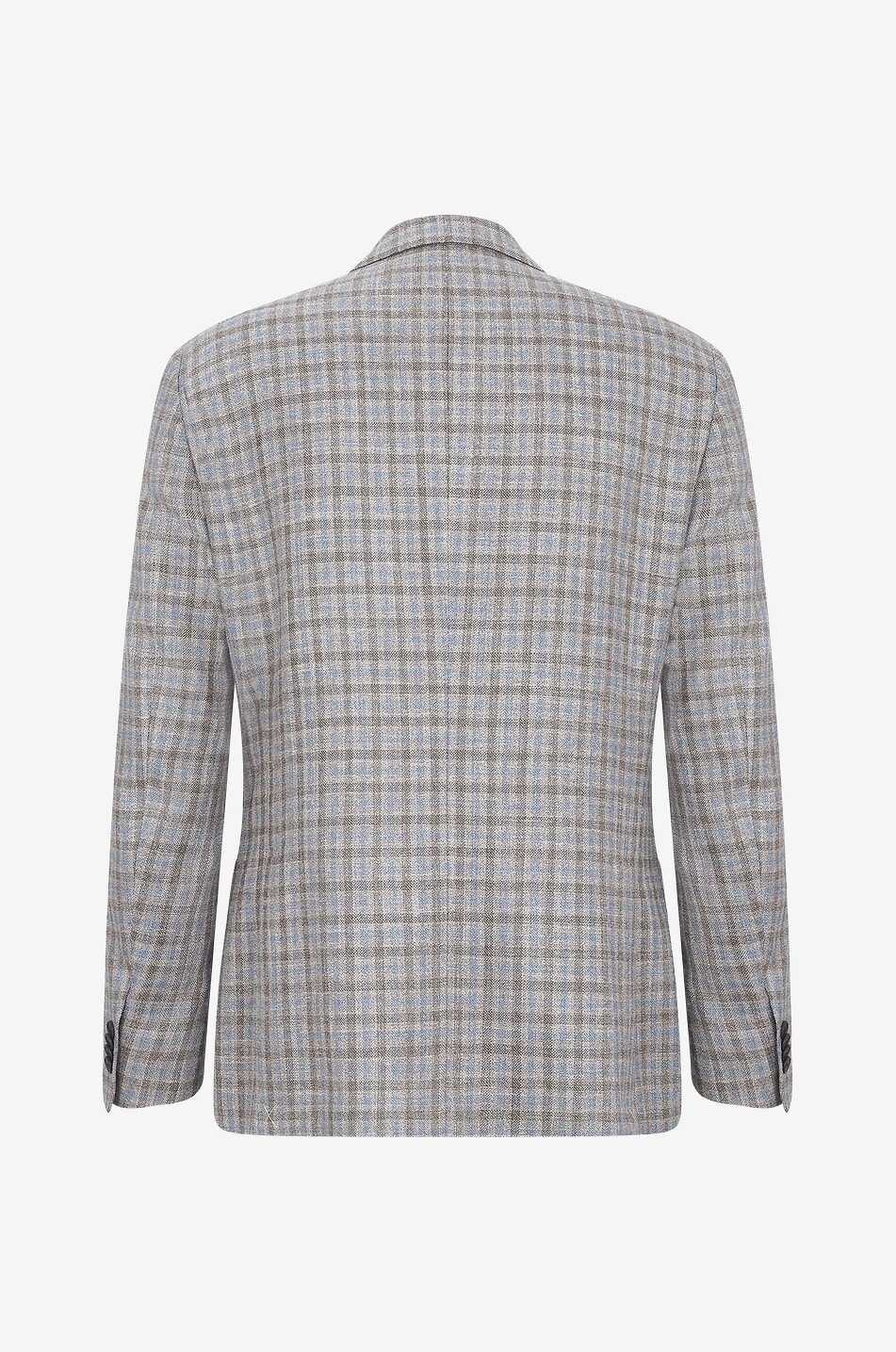 CORNELIANI Karierter Blazer aus Wolle und Seide Gate Herren BUNT 2