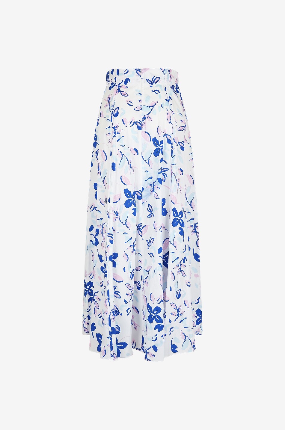 Jupe longue en coton Bold Flowers