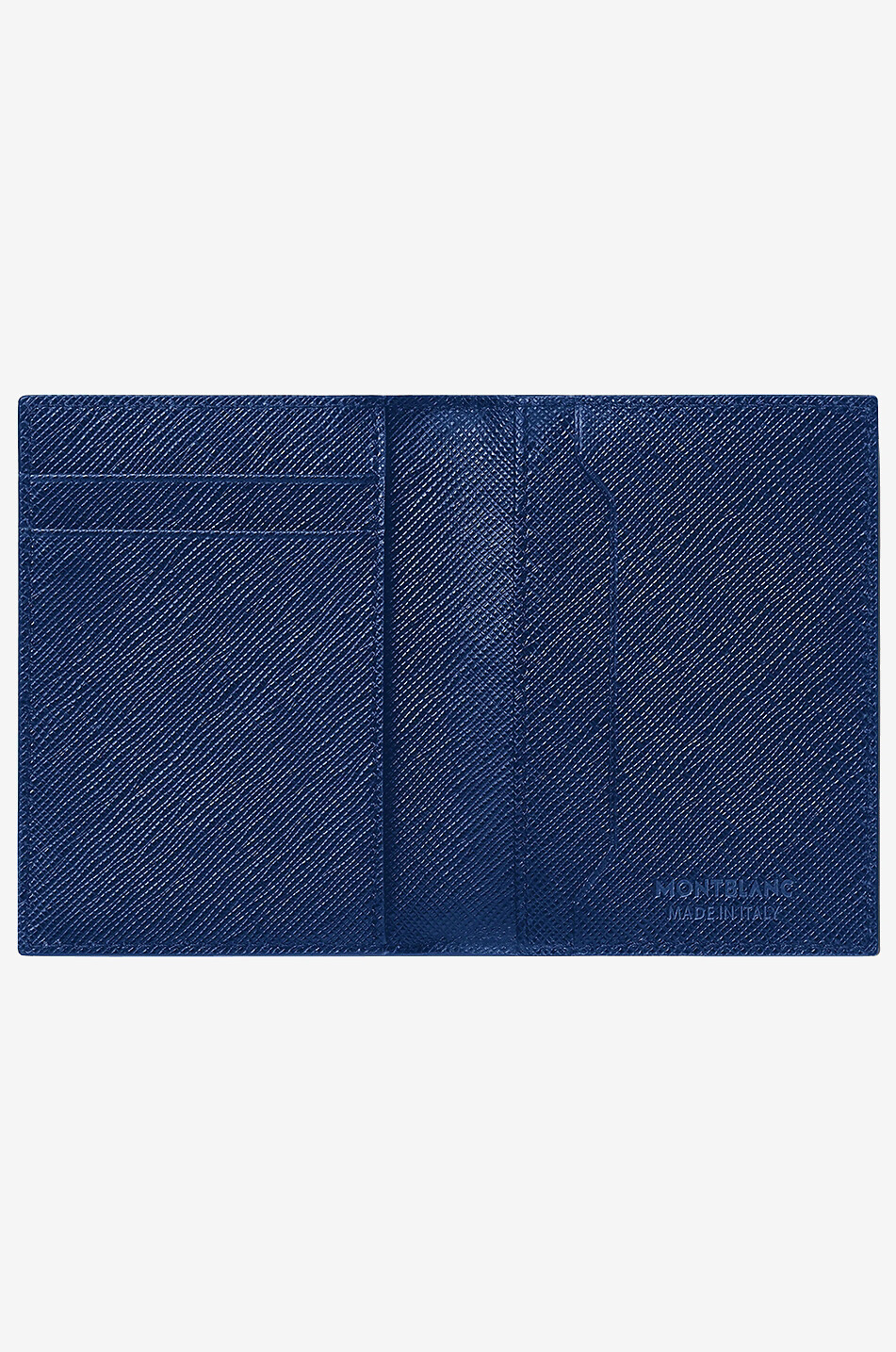 MONTBLANC Porte-cartes à deux volets Montblanc Sartorial 4cc Homme BLEU 4