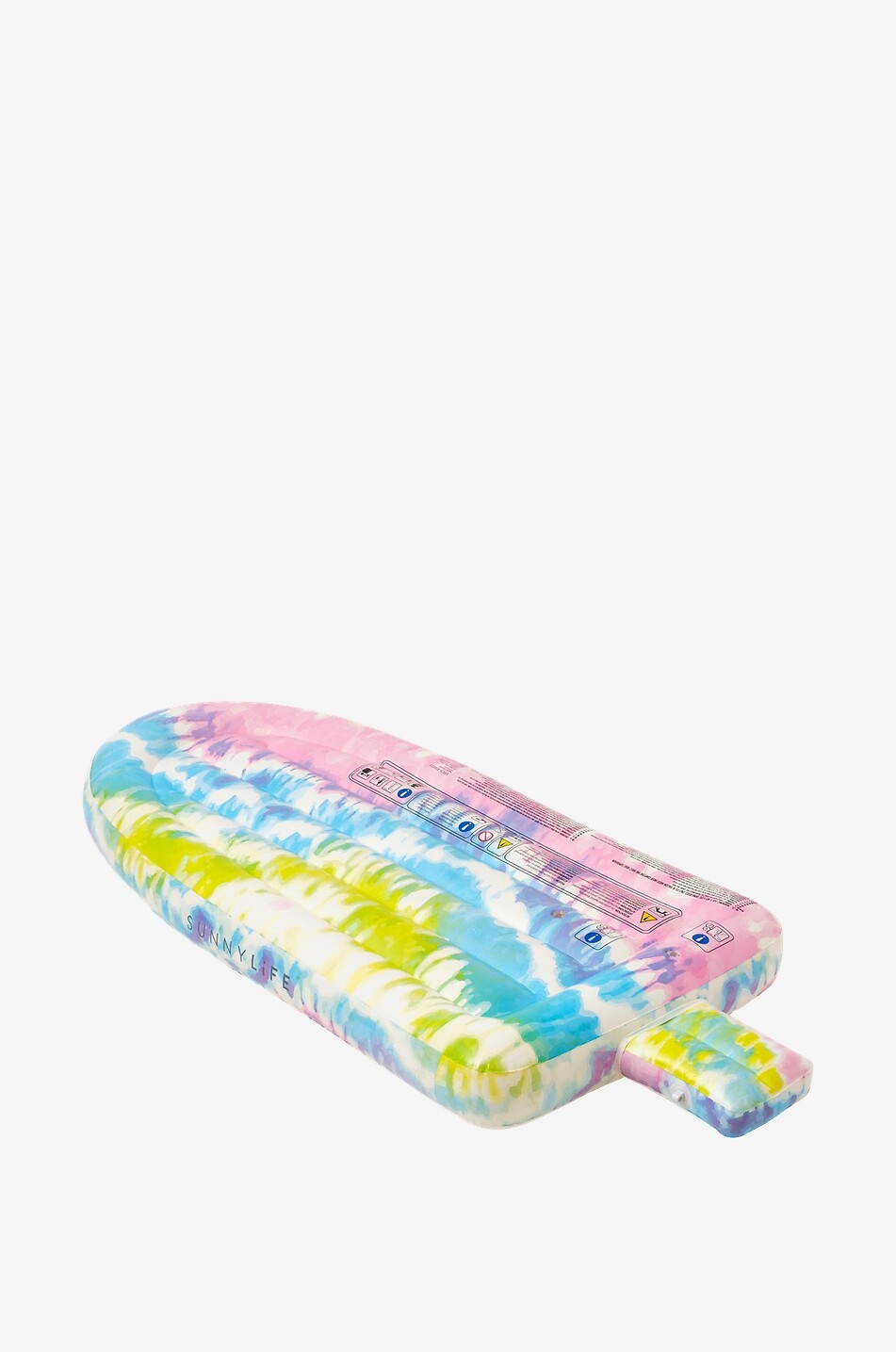 SUNNYLIFE Luftmatratze Luxe Lie-On Float Ice Pop Tie Dye Haus BUNT 2