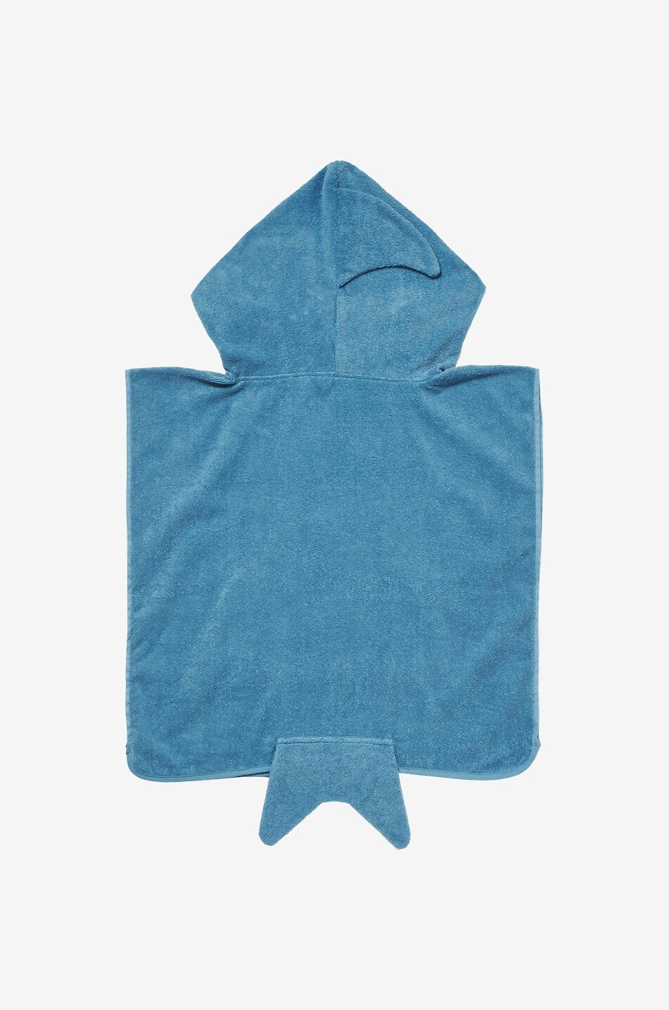 SUNNYLIFE Strandtuch mit Kapuze für Kinder Shark Tribe Haus BLAU 2