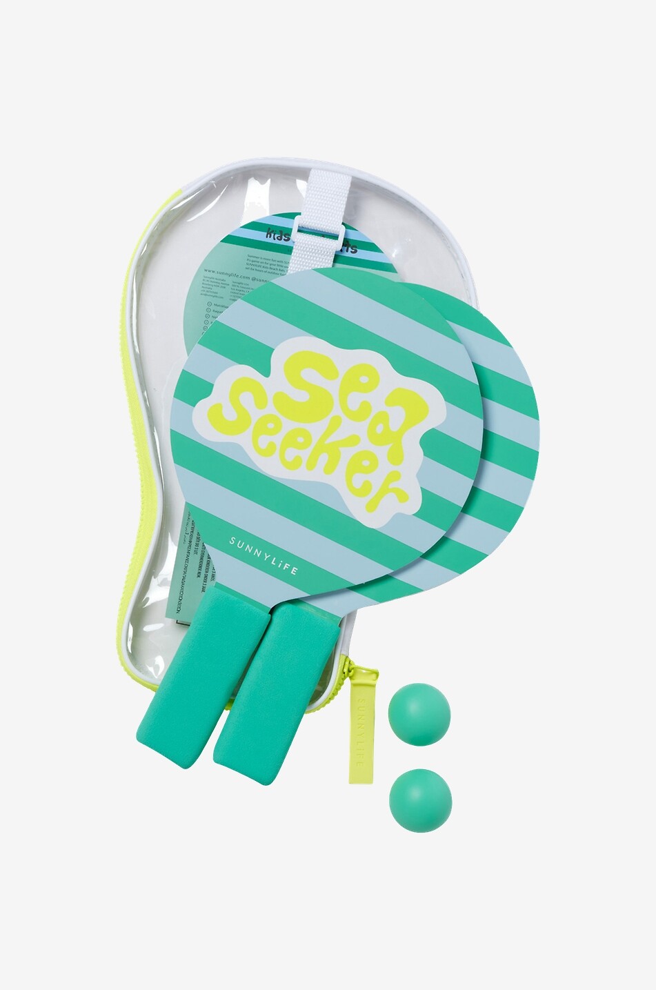 SUNNYLIFE Sea Seeker children's beach bat set Home MULTI COLOURED 2