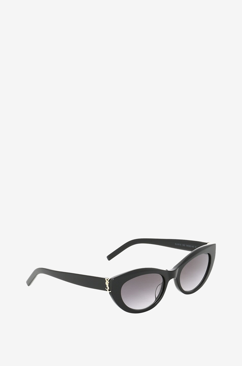 SAINT LAURENT PARIS SL M115 cat-eye sunglasses in acétate Women BLACK 2