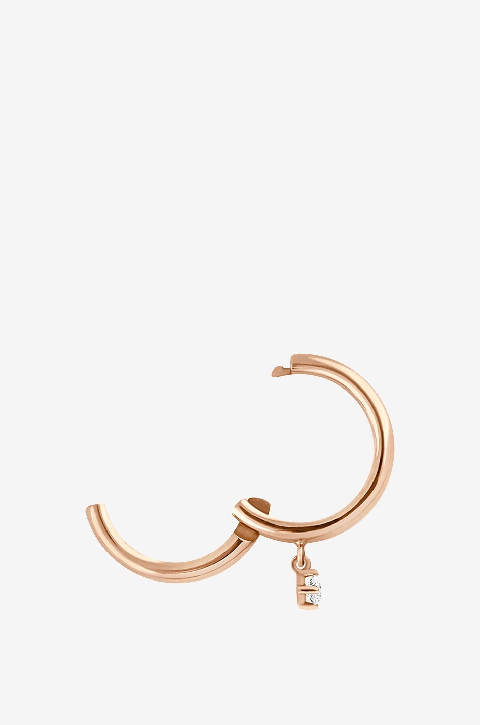 VANRYCKE Mono-créole en or rose et diamant Stardust Femme ROSE 4