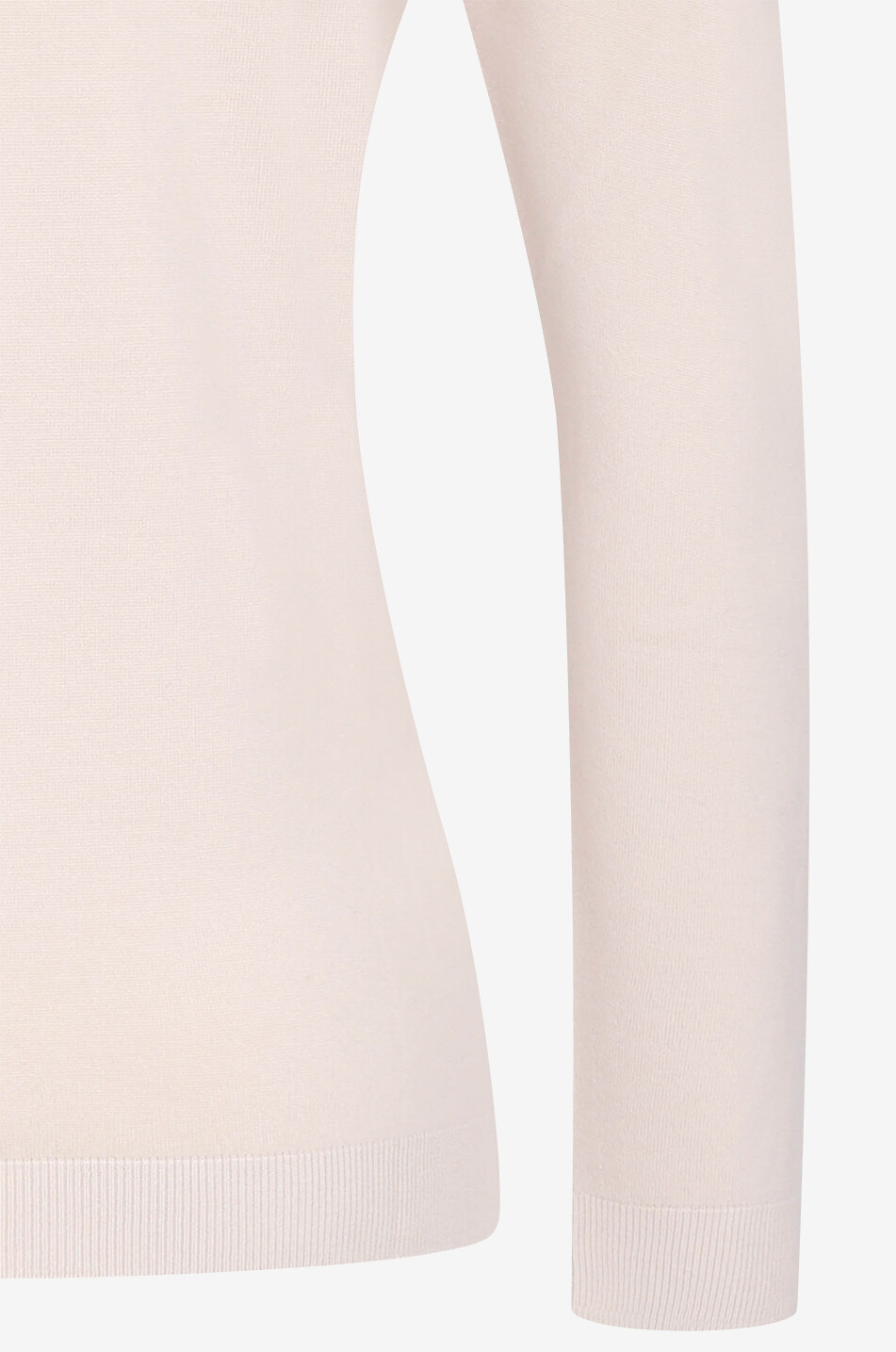 BONGENIE Feinstrickpullover aus Wolle mit V-Ausschnitt Damen BEIGE 3