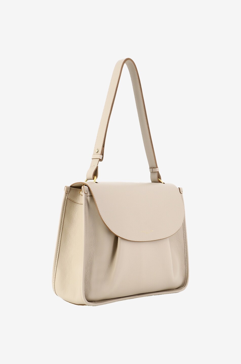 GIANNI CHIARINI Louise leather handbag Women EGGSHELL 2