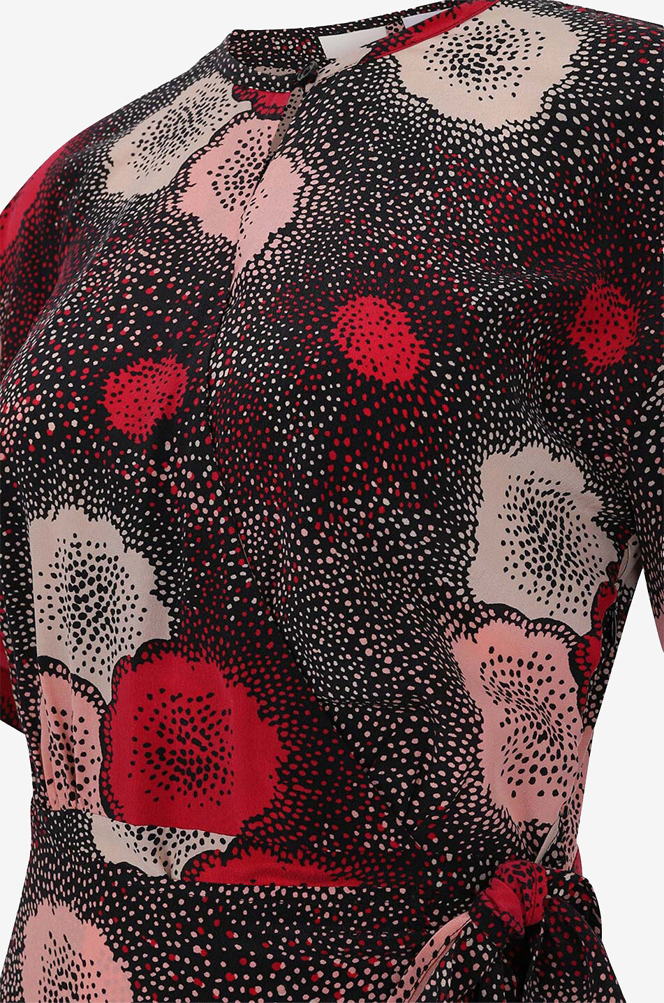EQUIPMENT Midi-Wickelkleid oder Seide Korinne Damen BUNT 3