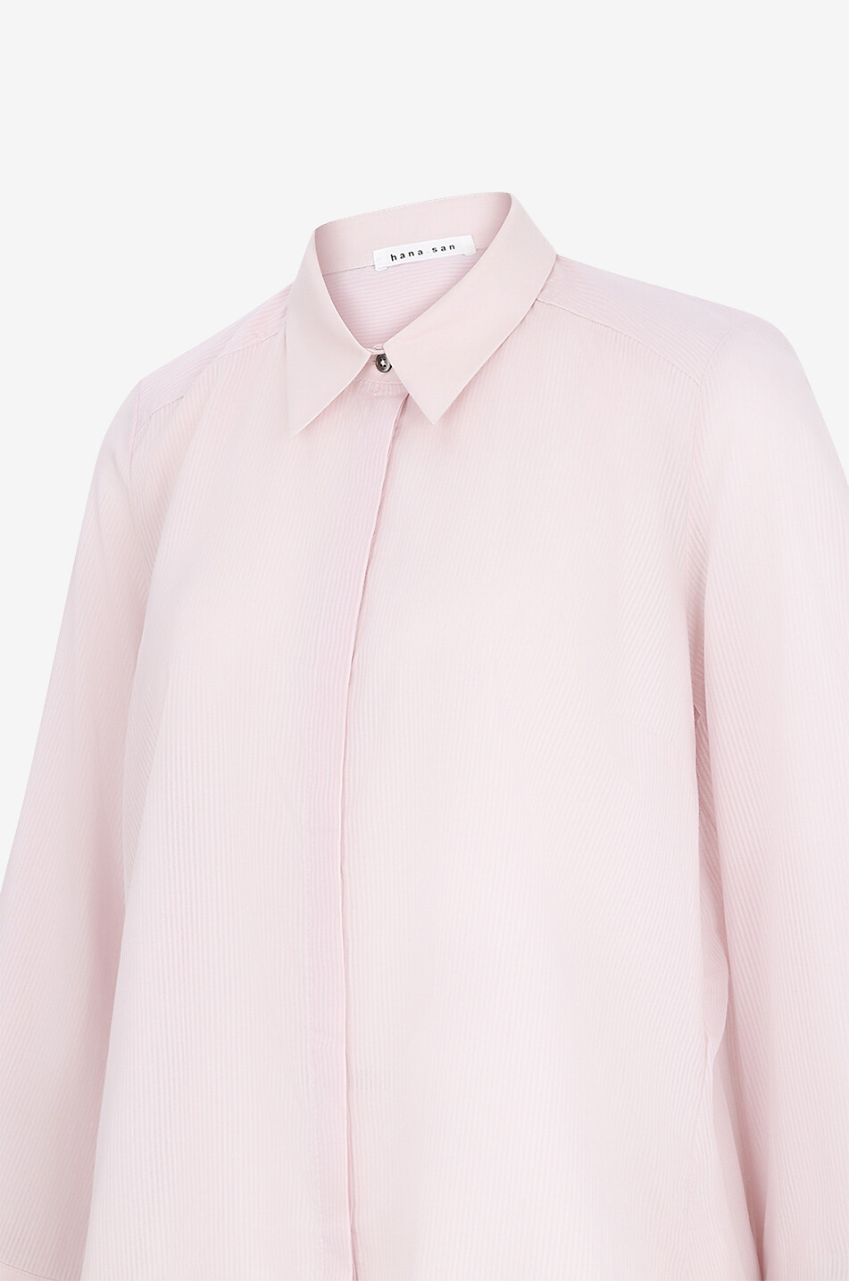 HANA SAN Chemise à manches longues en coton Ursula Femme ROSE CLAIR 7