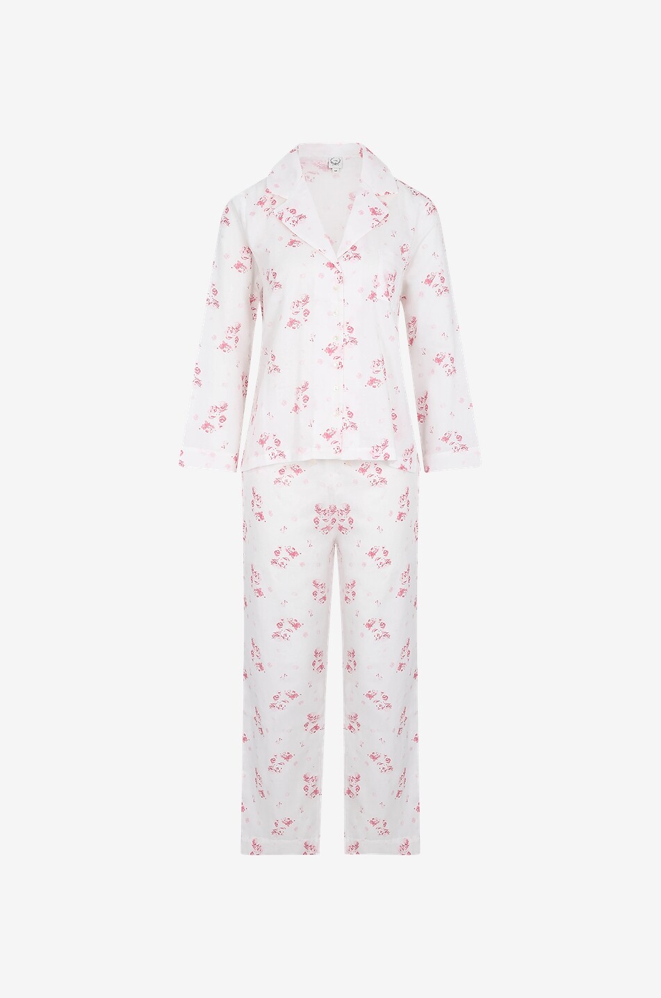 LALIDE A PARIS Juliette cotton pyjama set Women PINK 1