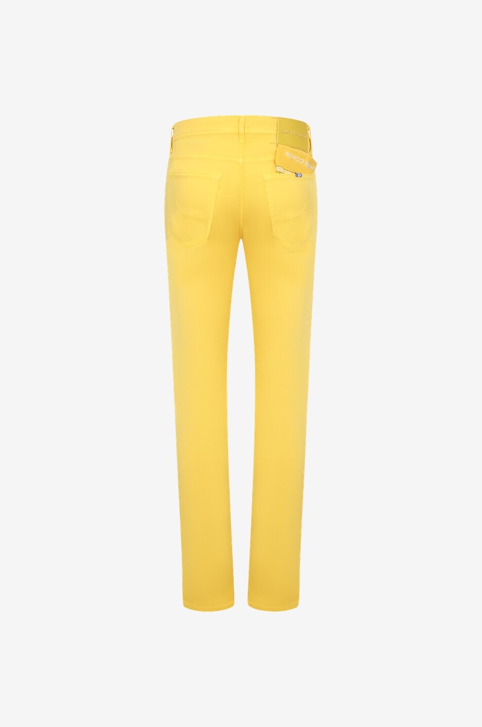 JACOB COHEN Jean slim en coton Nick Homme JAUNE 2