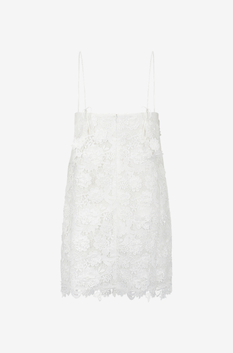 ZIMMERMANN Träger-Minikleid aus Spitze Raie Lace Flower Damen WEISS 2