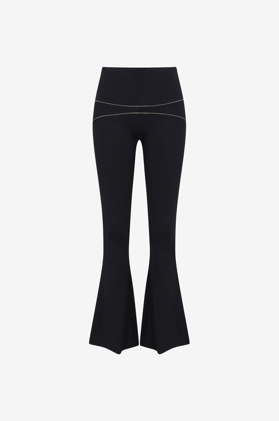 YUJ PARIS Karmapant flared yoga trousers  BLACK 1