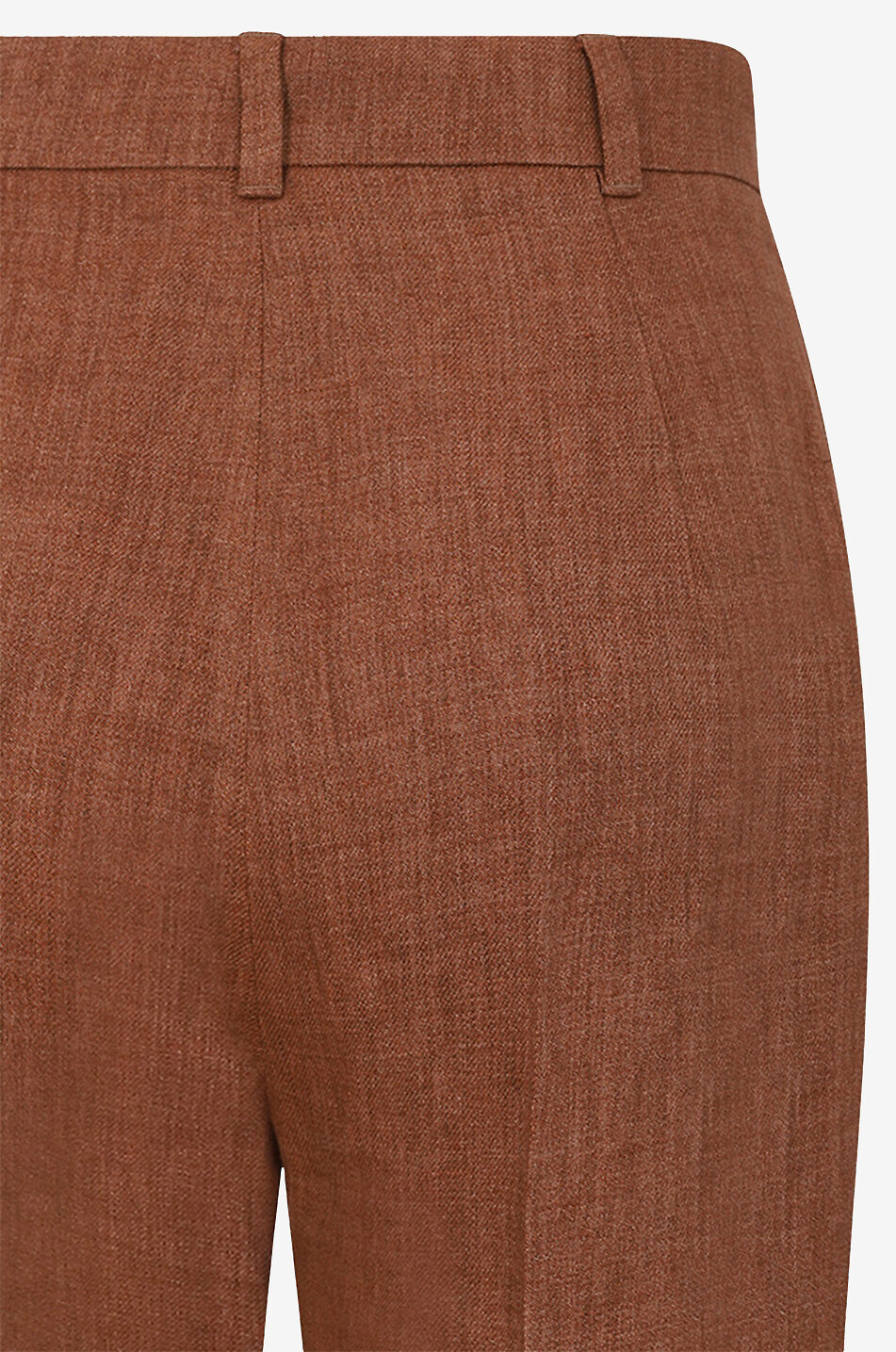 MAX MARA STUDIO Alcano linen wide-leg trousers Women MEDIUM BROWN 3
