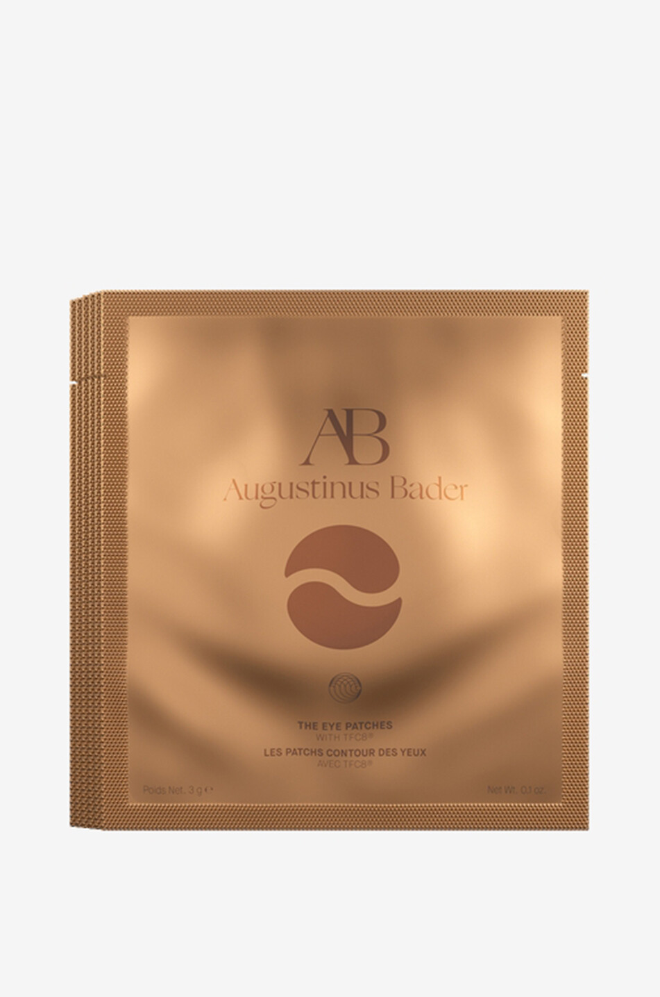 AUGUSTINUS BADER Augenpads mit TFC8 - 6er-Pack Unisex Farblos 2