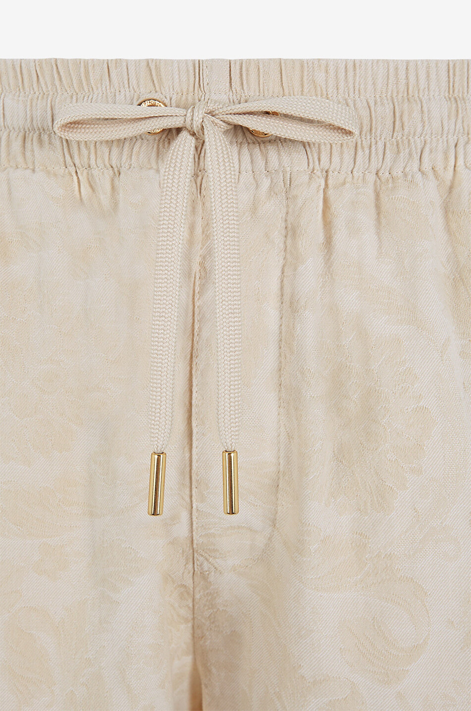 Jacquard-Shorts aus Chambray-Jacquard Barocco Silhouette