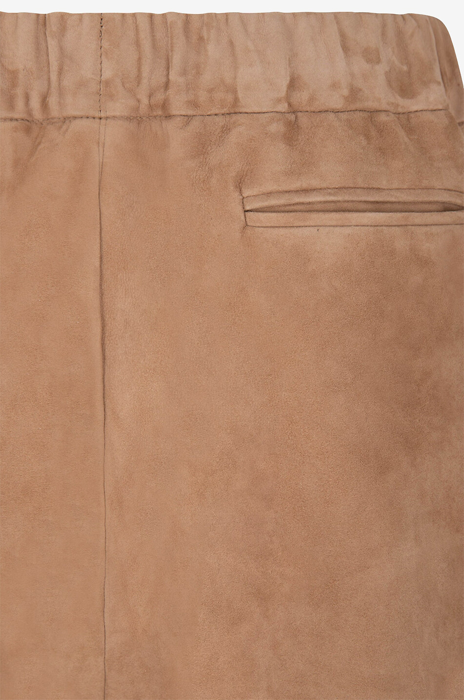 FABIANA FILIPPI Short à pinces en daim Femme CAMEL 3