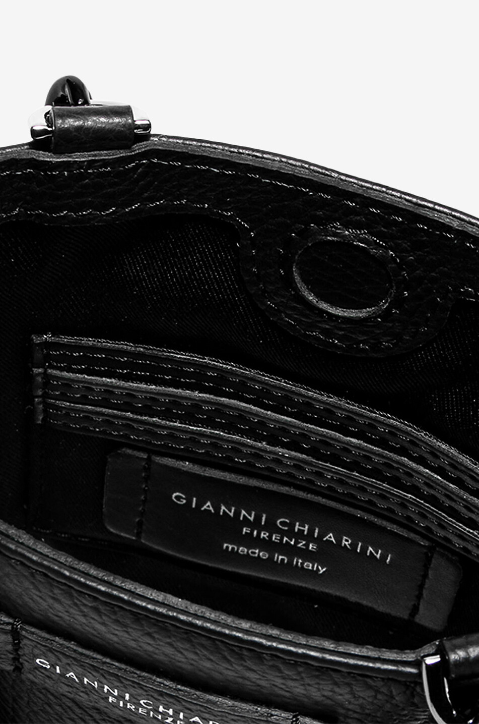 GIANNI CHIARINI Sac porté épaule Camilla Femme NOIR 4