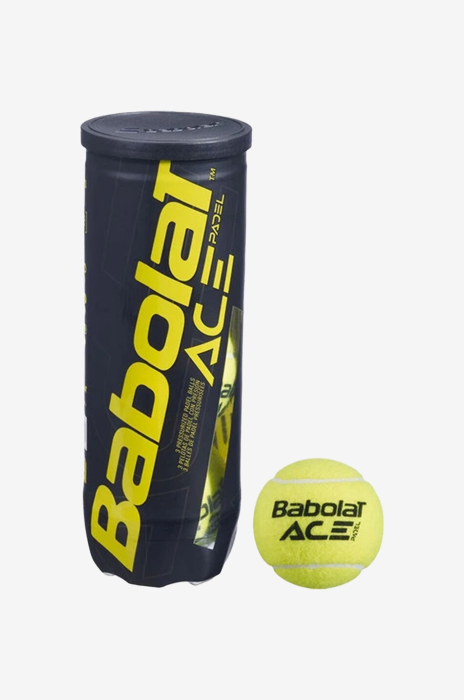 BABOLAT Set de 3 balles de padel Babolat Ace Padel Unisexe MULTICOLORE 2