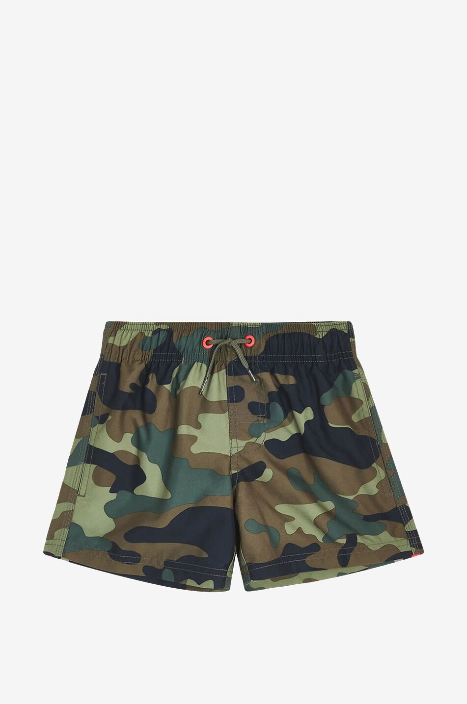 Short de bain court garçon motif camouflage