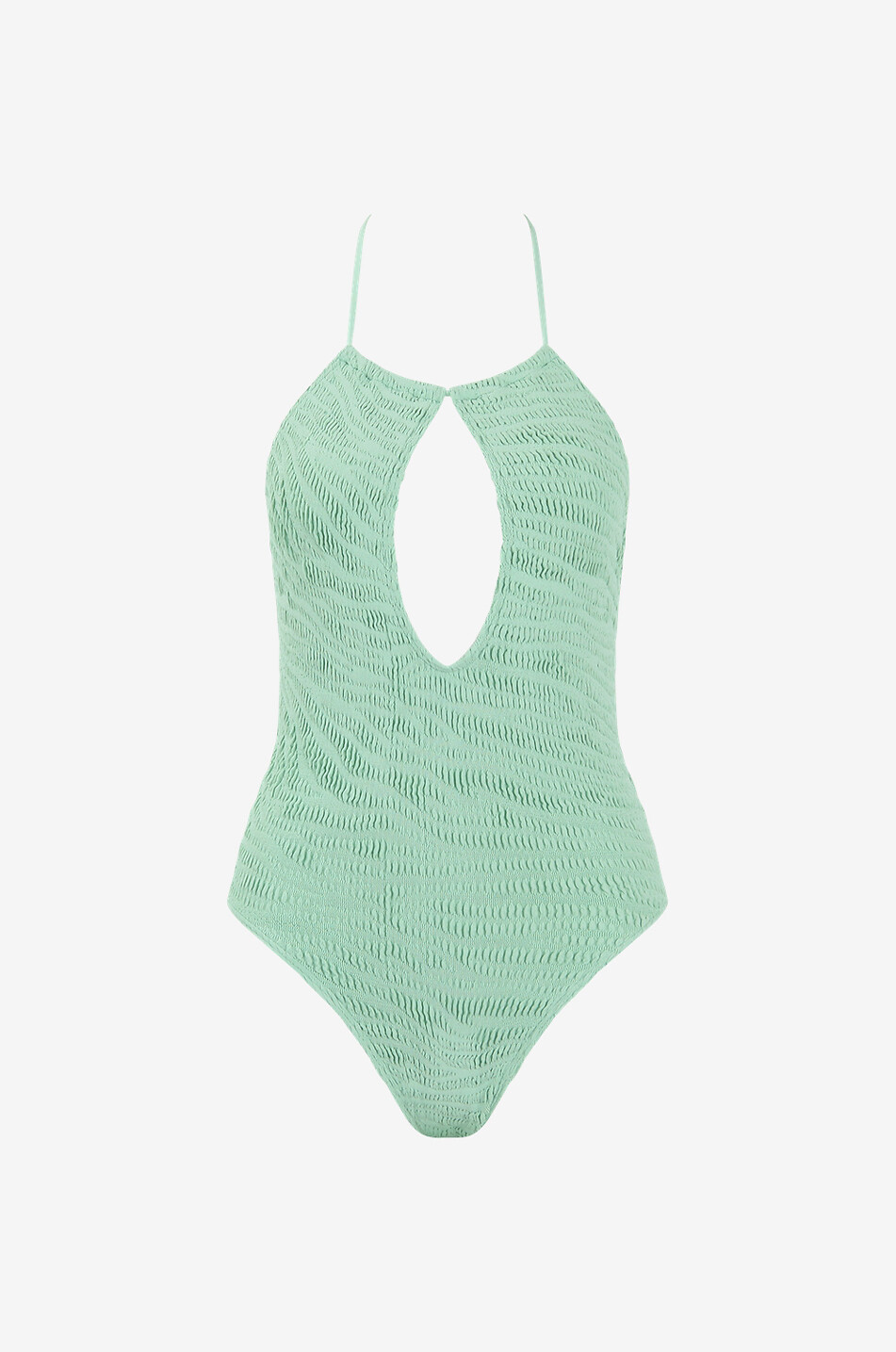 BOND-EYE Maillot de bain à découpe Bisou Femme VERT CLAIR 1