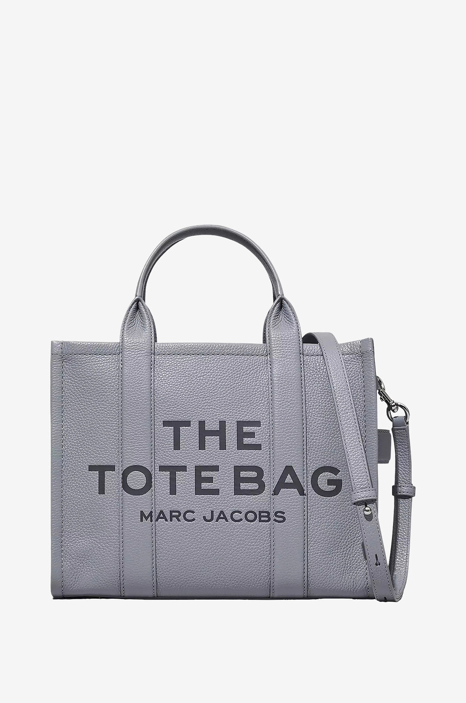 The Leather Medium Tote grained leather tote bag MARC JACOBS Bongenie