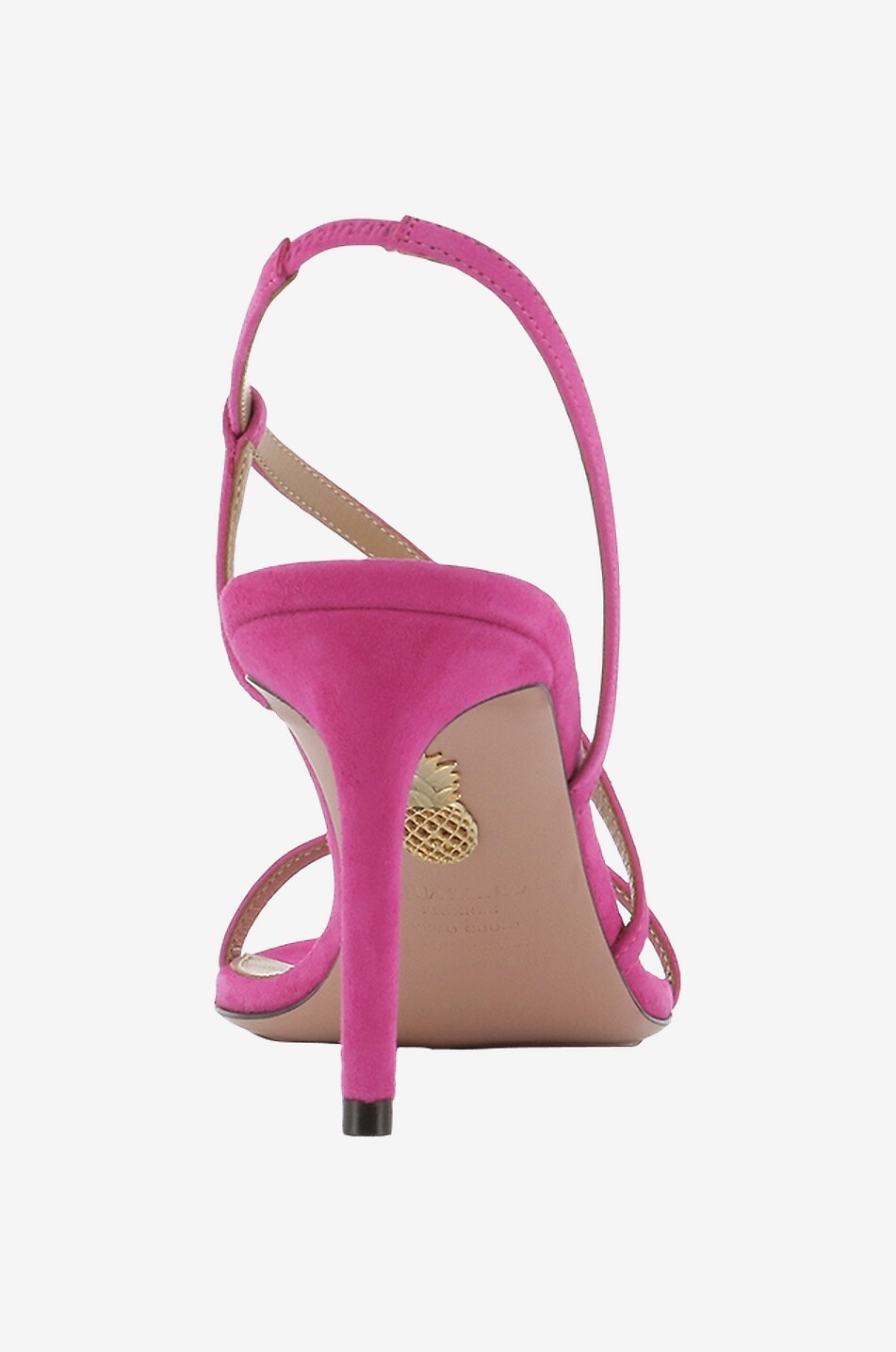 Sleek 75 heeled suede sandals