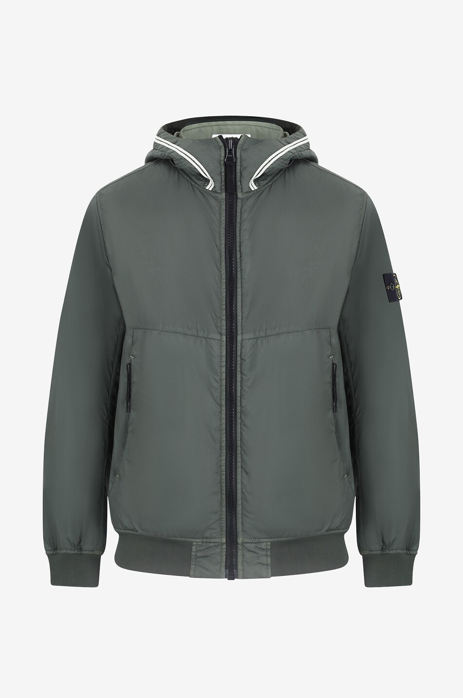 Leichte Daunenjacke Garment Dyed Crinkle Reps with Primaloft