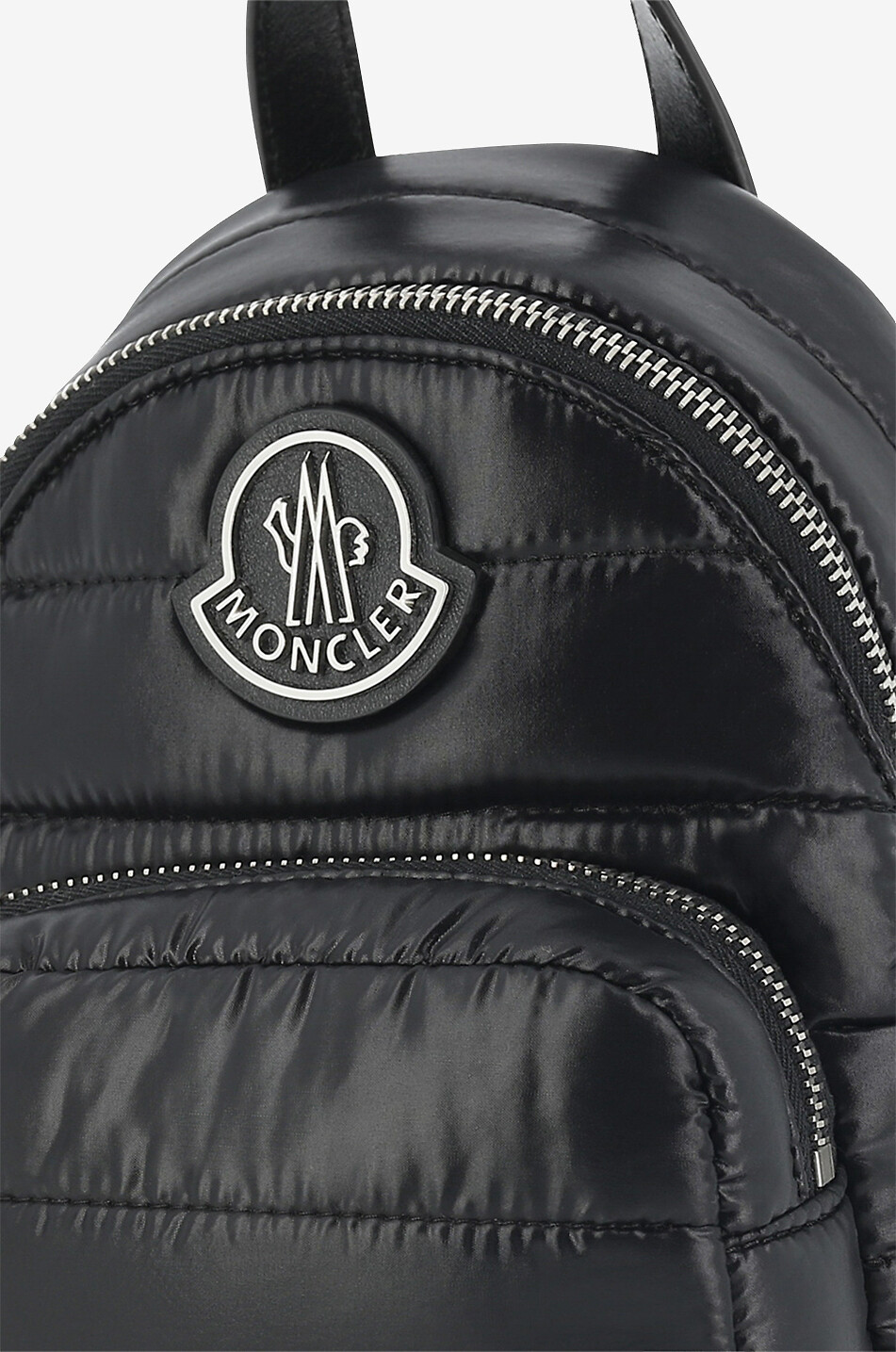 MONCLER Mini-Tasche im Rucksack-Look aus gestepptem Nylon Kilia Small Damen SCHWARZ 5