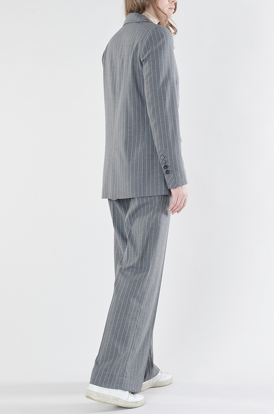 HANA SAN Blazer rayé Johanna Femme GRIS 5