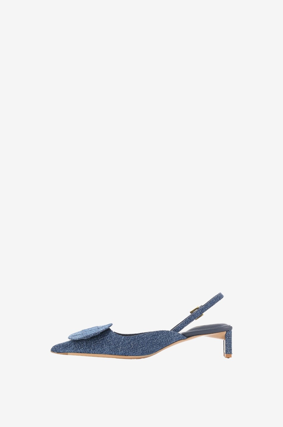 Slingback-Pumps aus Denim Duelo 40