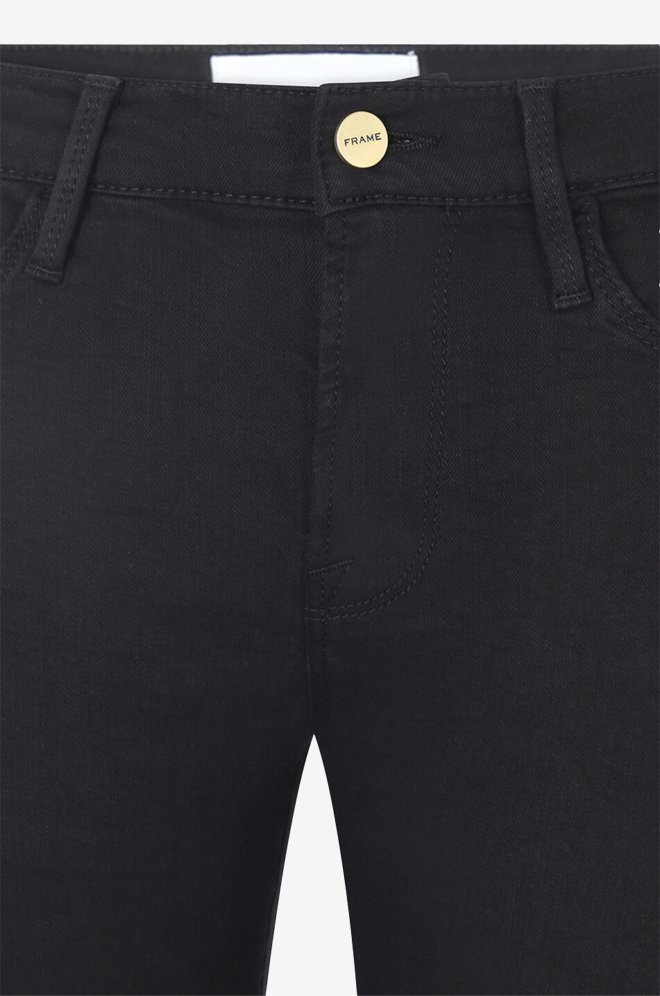 FRAME Le Color Crop cotton skinny jeans Women BLACK 3