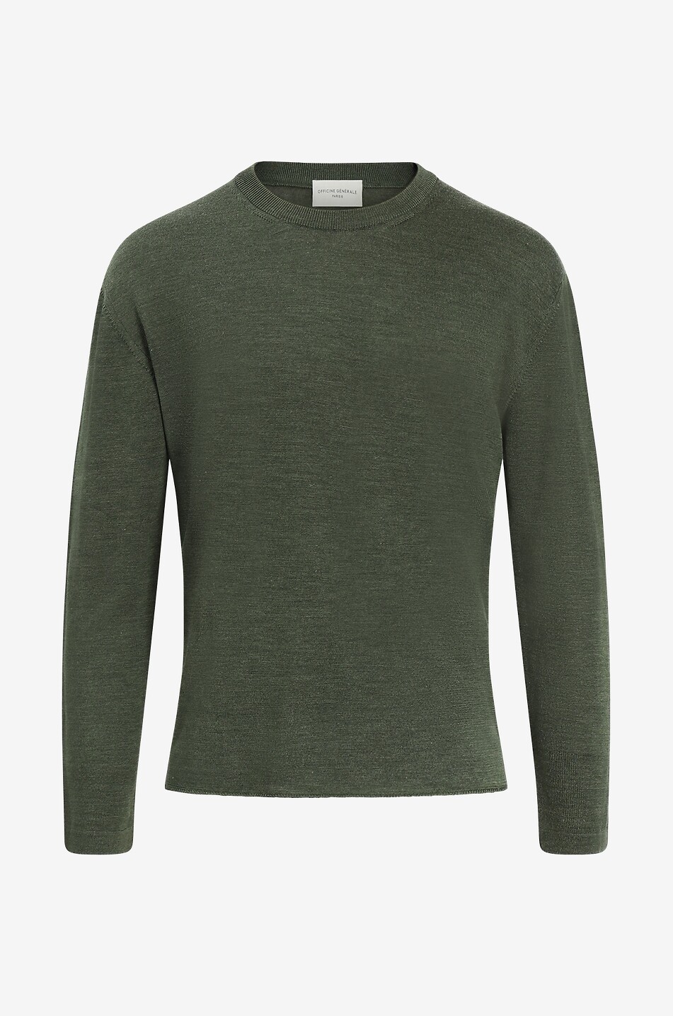 Reggie merino wool round neck jumper