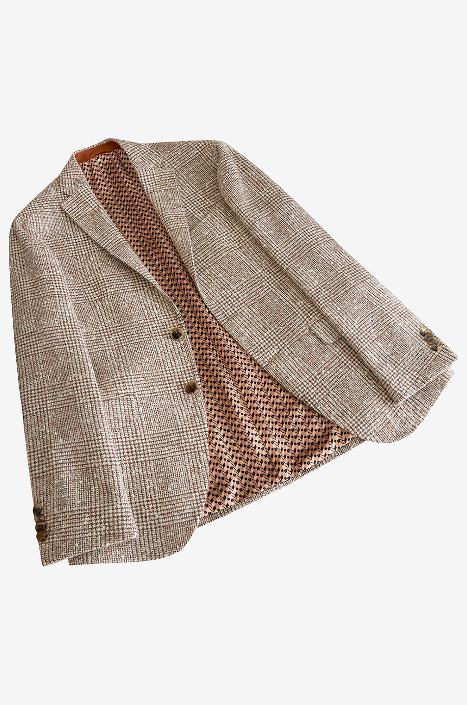 Warmer Glencheck-Tweed-Blazer
